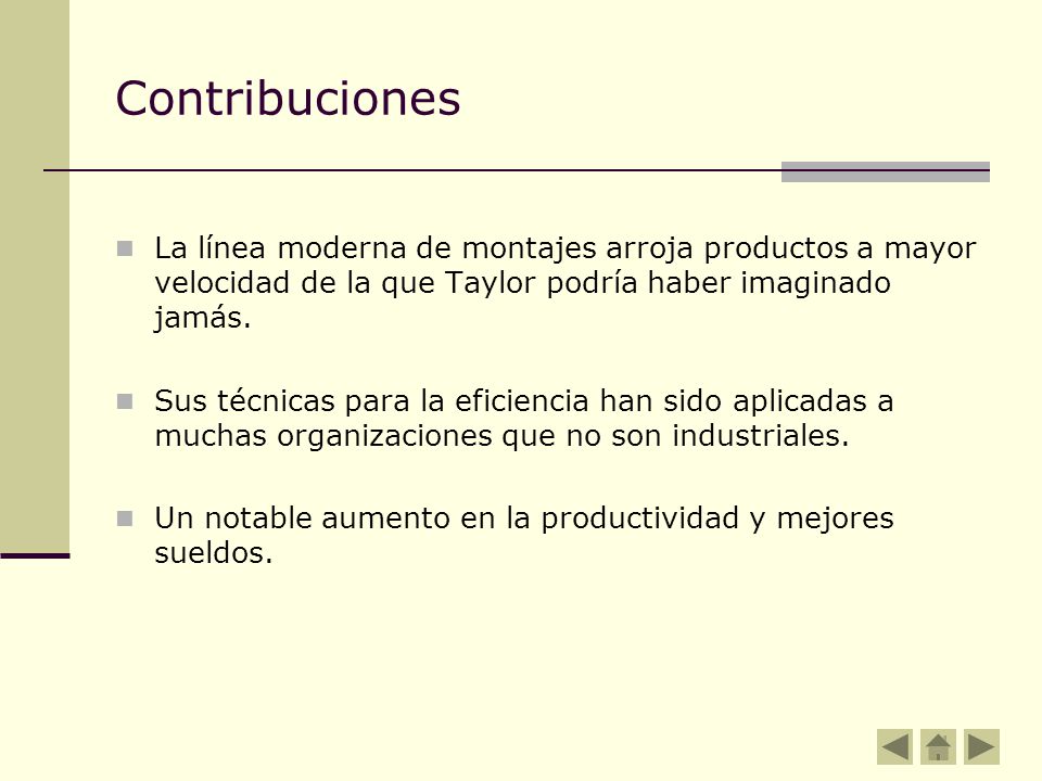 Contribuciones La línea moderna de montajes arroja productos a mayor velocidad de la que Taylor podría haber imaginado jamás.
