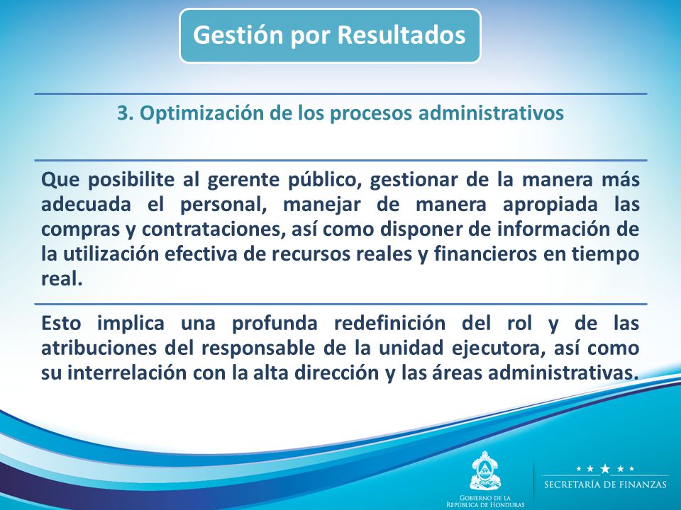 Gestión por Resultados