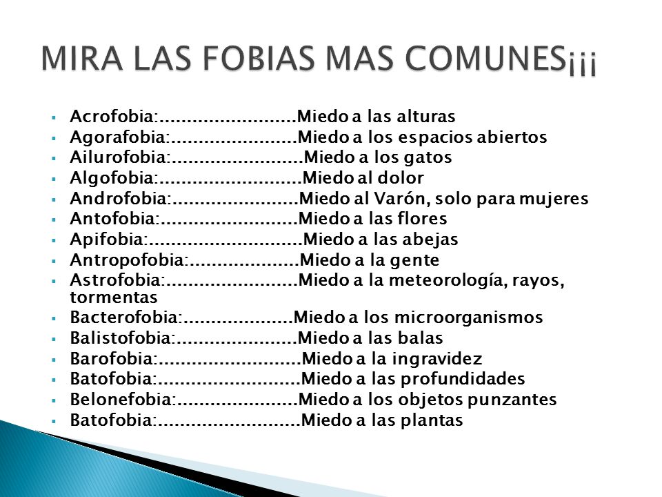 Harold Stevens Lopez ¿A QUE ESTOY PREVENIDO? ¿CUALES SON MIS FOBIAS? - ppt  descargar