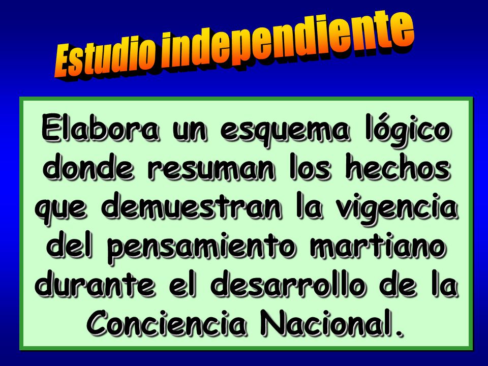 Estudio independiente