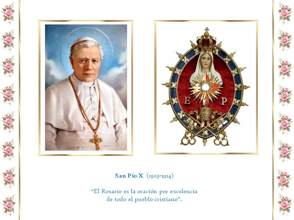 El Rosario es la oración por excelencia de todo el pueblo cristiano .