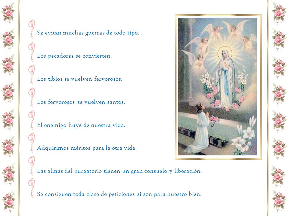 Se evitan muchas guerras de todo tipo.