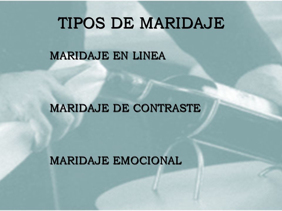 TIPOS DE MARIDAJE MARIDAJE EN LINEA MARIDAJE DE CONTRASTE
