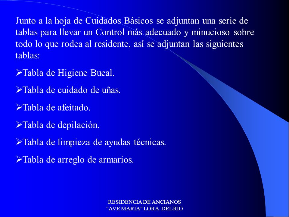 RESIDENCIA DE ANCIANOS AVE MARIA LORA DEL RIO