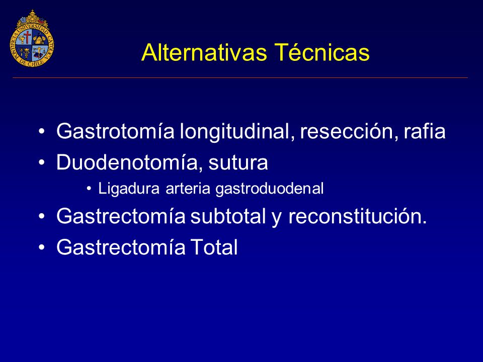 Alternativas Técnicas