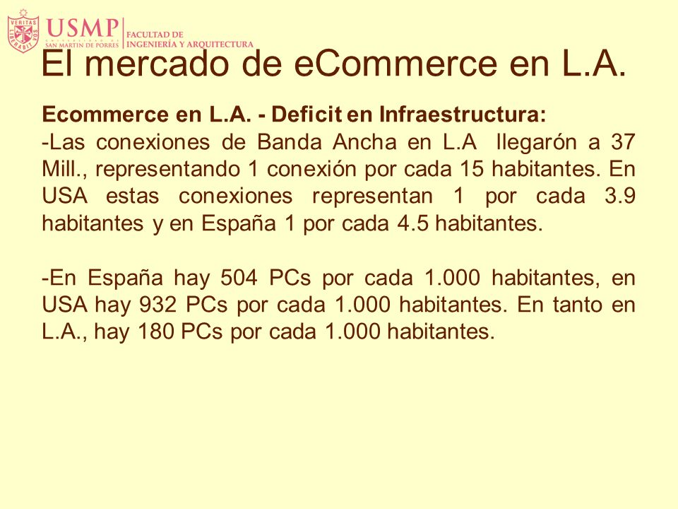 El mercado de eCommerce en L.A.