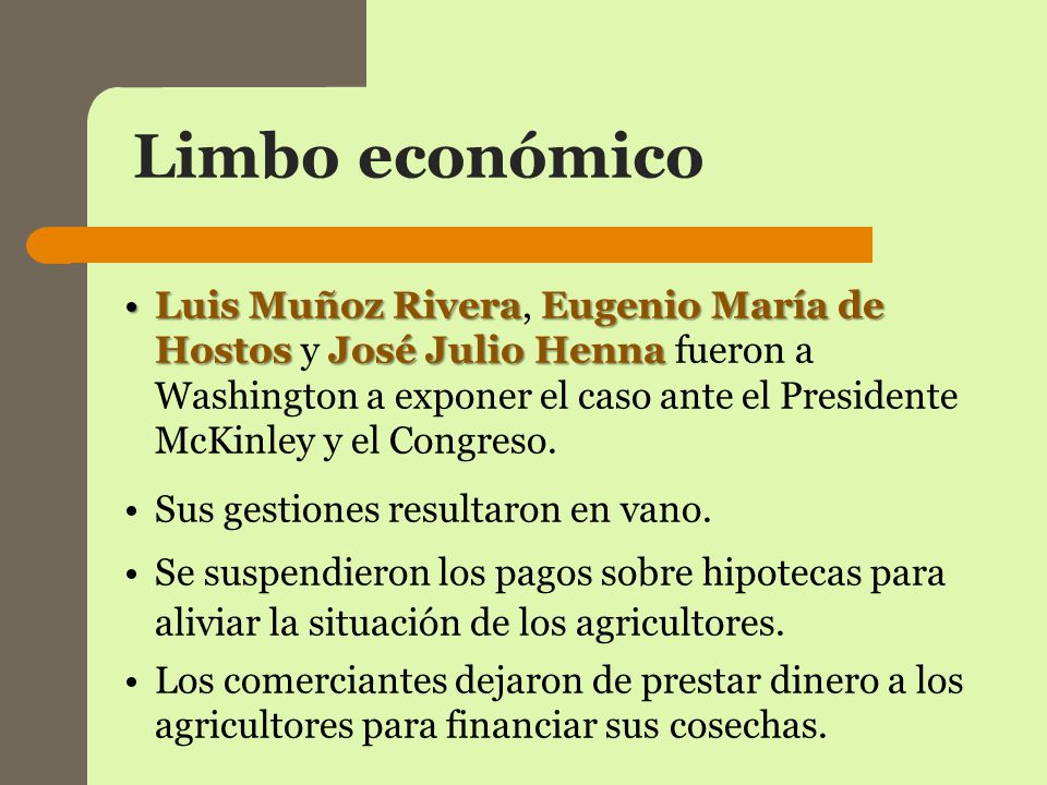 Limbo económico