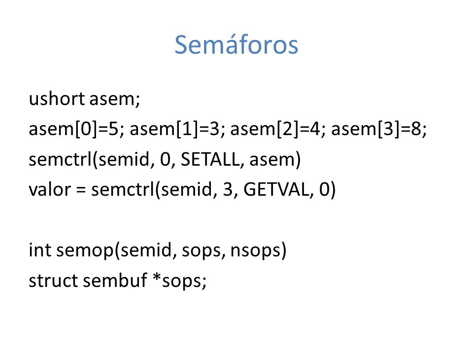 Semáforos