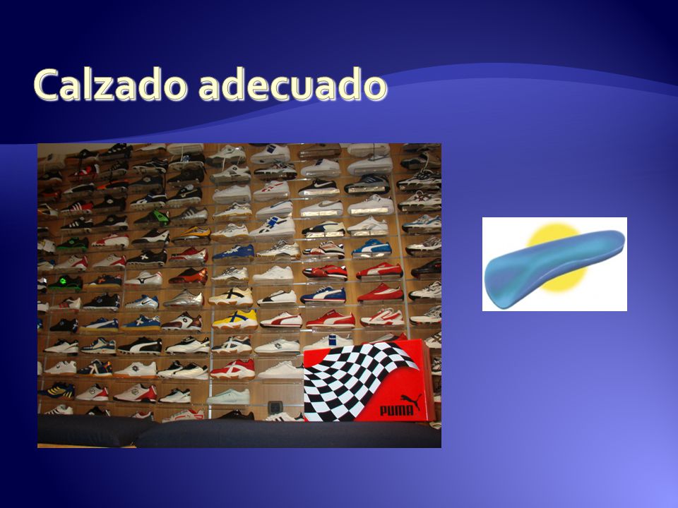 Calzado adecuado