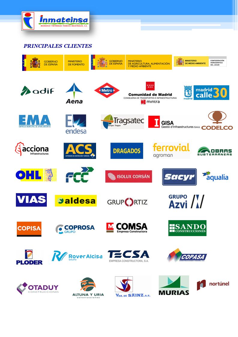 PRINCIPALES CLIENTES