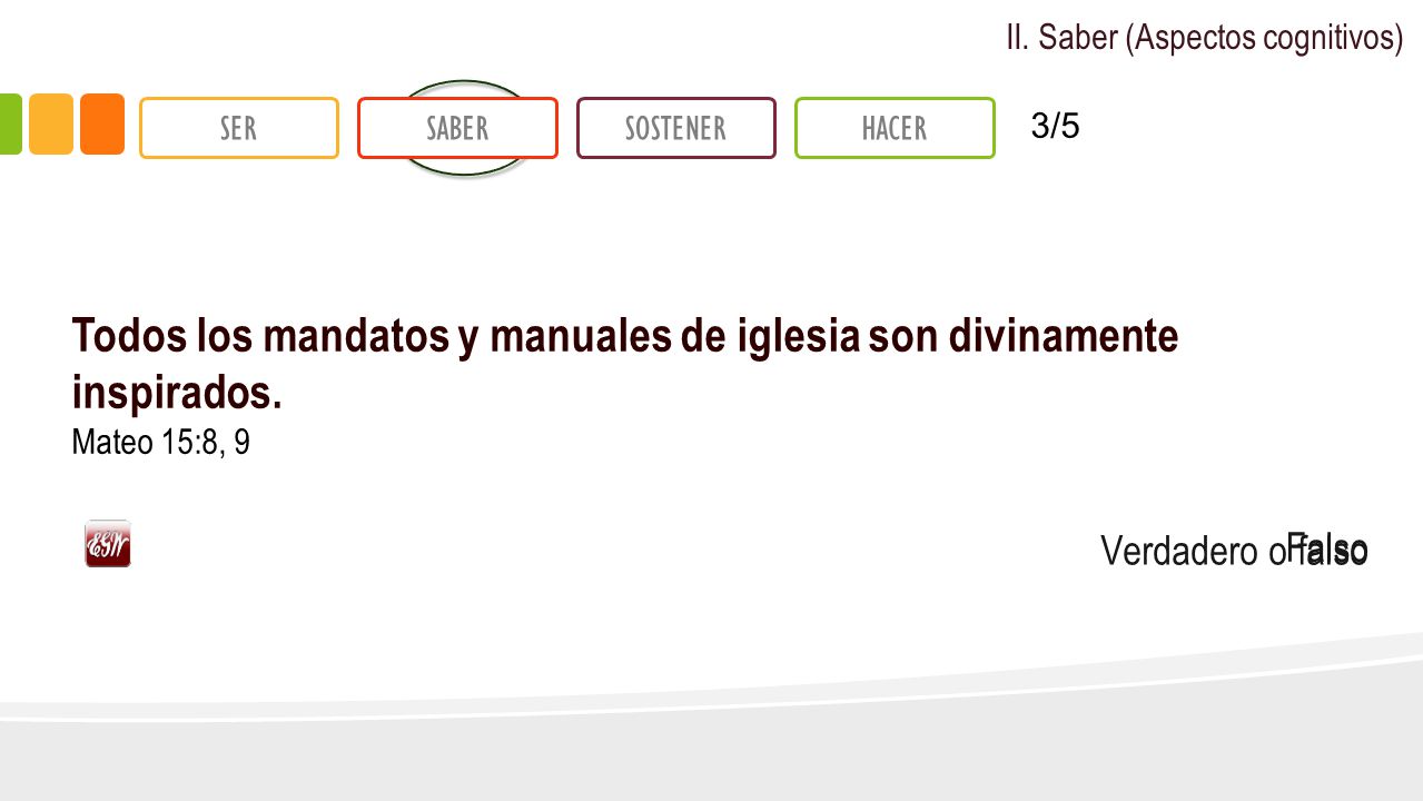 Todos los mandatos y manuales de iglesia son divinamente inspirados.