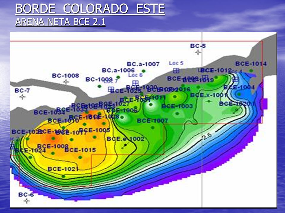 BORDE COLORADO ESTE ARENA NETA BCE 2.1