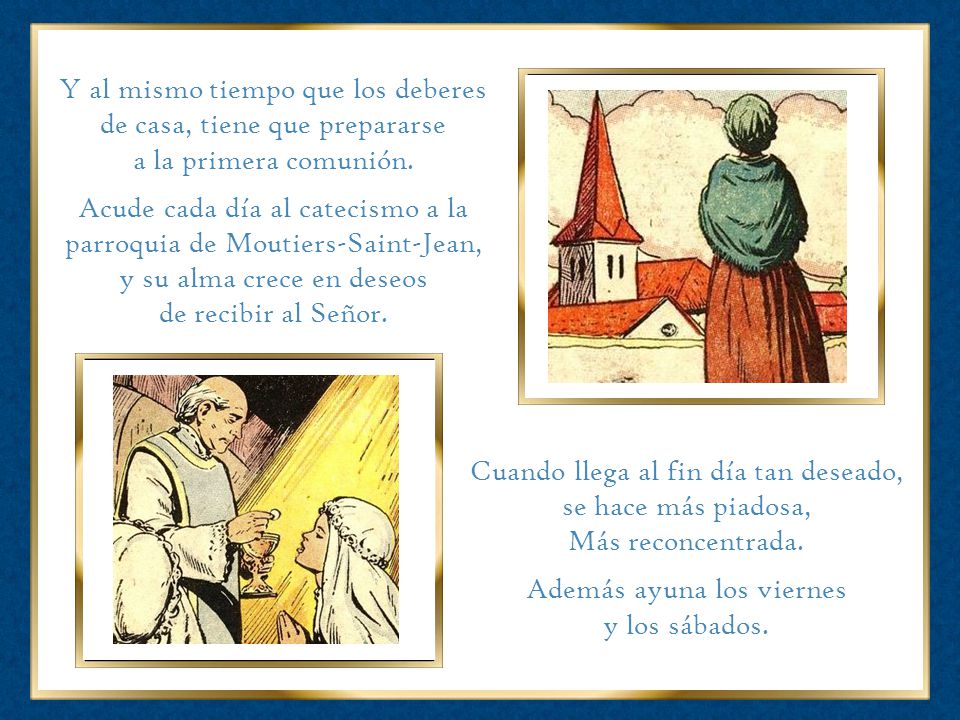 Y al mismo tiempo que los deberes de casa, tiene que prepararse