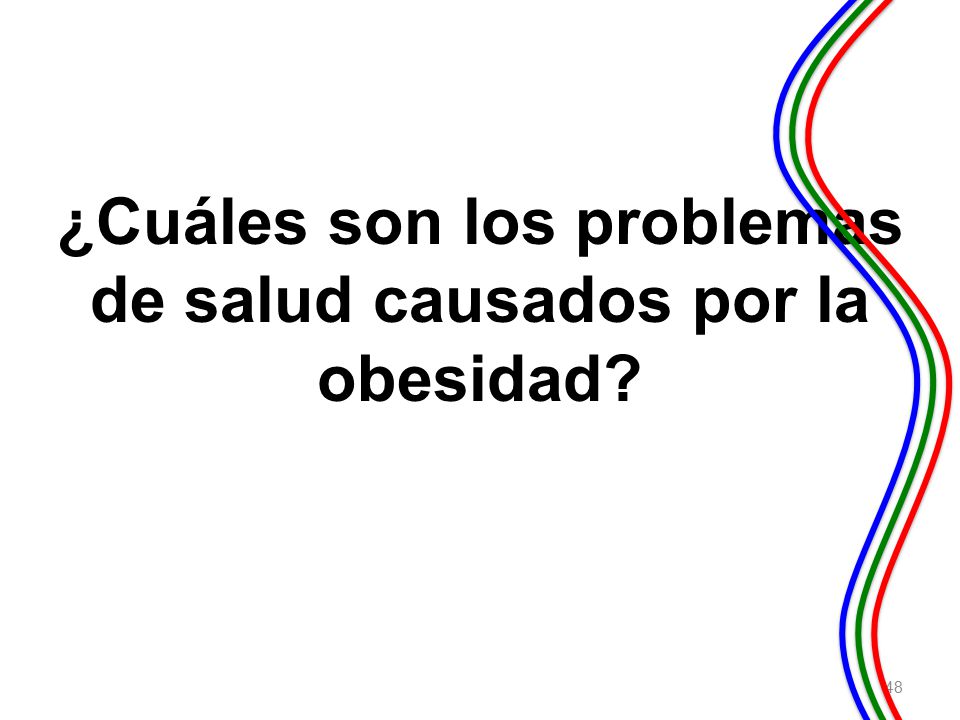 ¿Cuáles son los problemas de salud causados por la obesidad