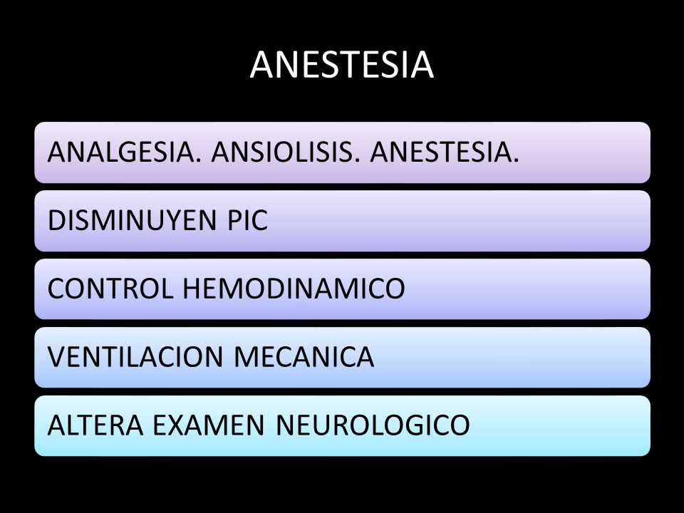 ANESTESIA EVITAR Q PELeEN CON LA VM. ANALGESIA. ANSIOLISIS. ANESTESIA.