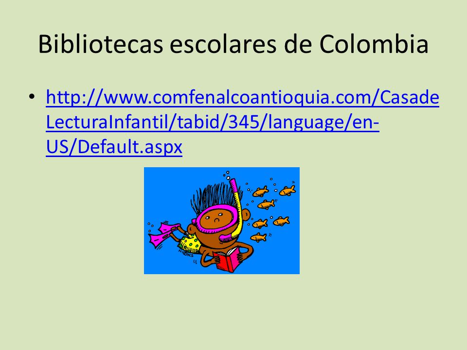Bibliotecas escolares de Colombia