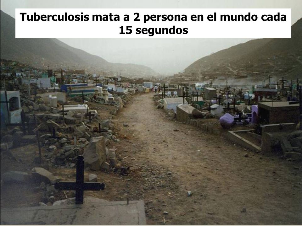 Tuberculosis mata a 2 persona en el mundo cada 15 segundos
