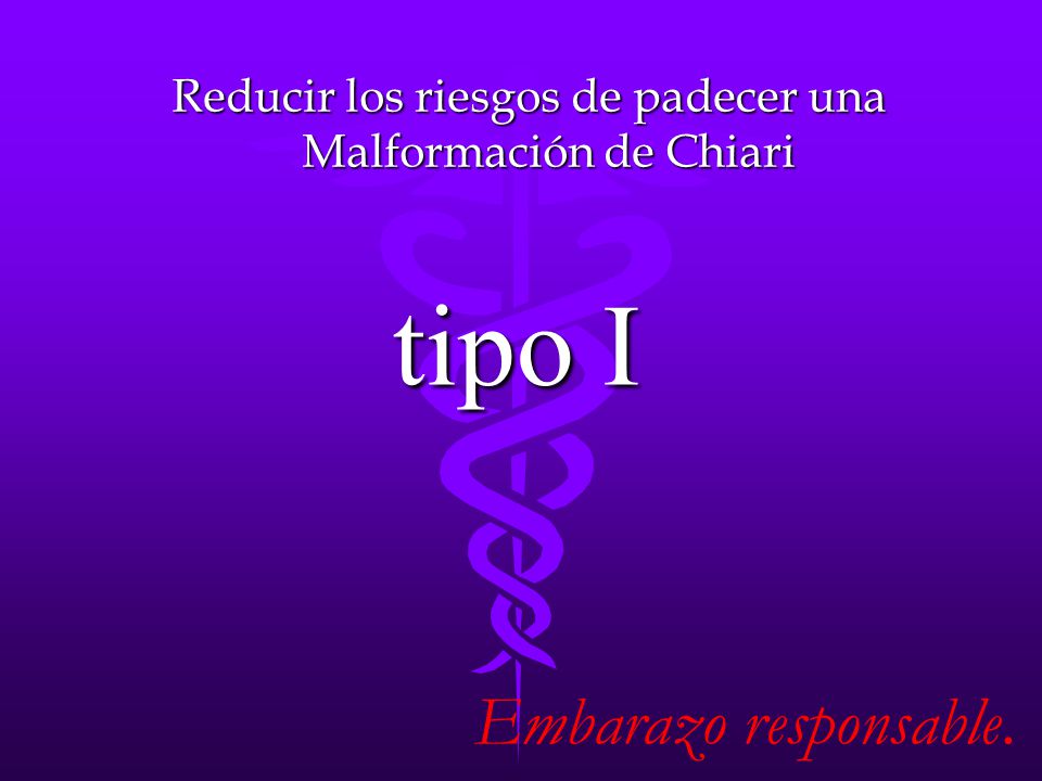 Reducir los riesgos de padecer una Malformación de Chiari