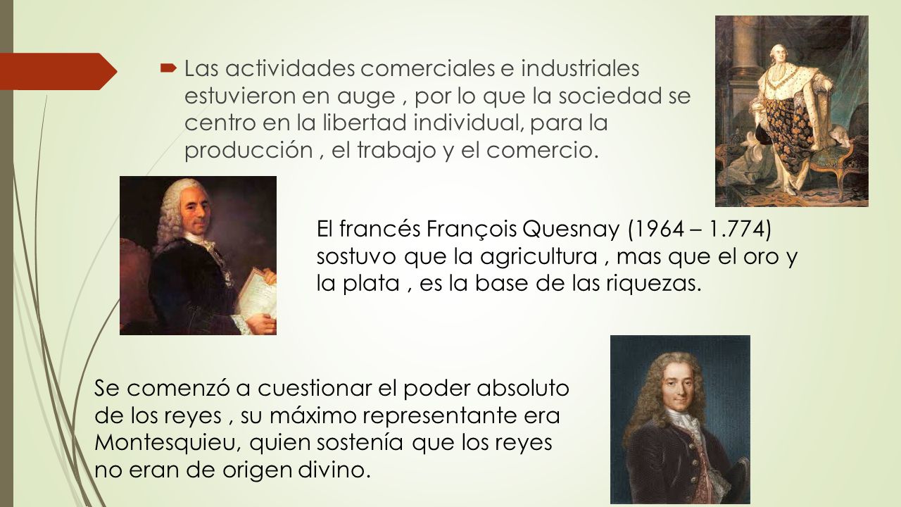 Las actividades comerciales e industriales estuvieron en auge , por lo que la sociedad se centro en la libertad individual, para la producción , el trabajo y el comercio.