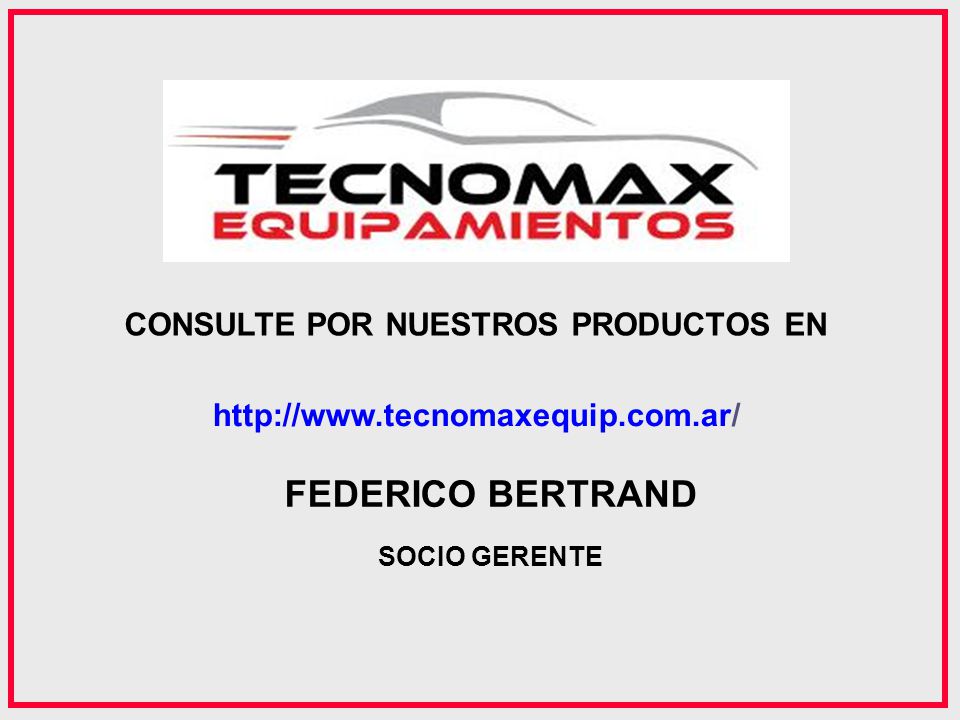 CONSULTE POR NUESTROS PRODUCTOS EN