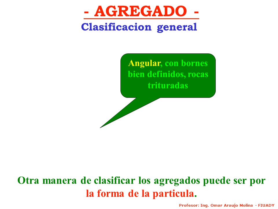 Clasificacion general