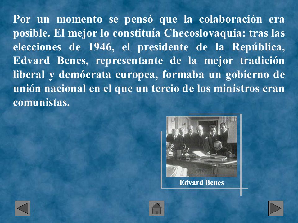 Por un momento se pensó que la colaboración era posible