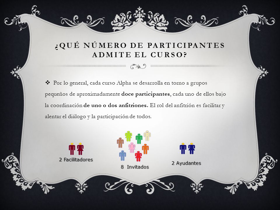 ¿Qué número de participantes admite el curso