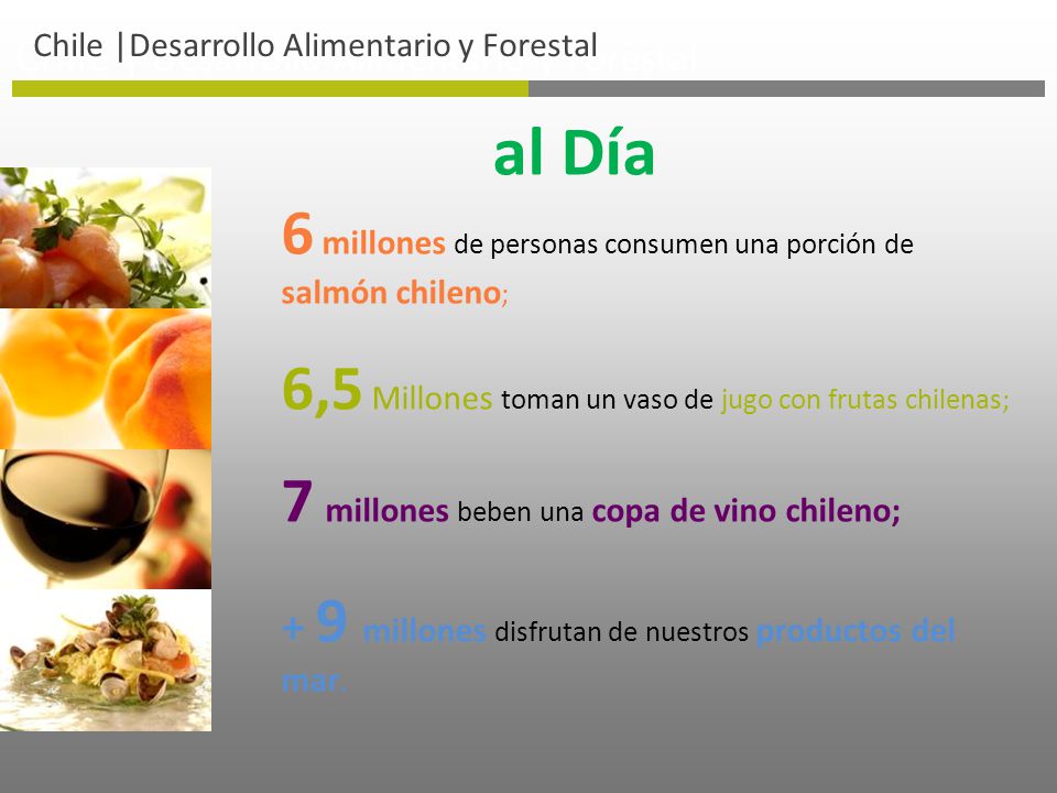al Día 6 millones de personas consumen una porción de salmón chileno;
