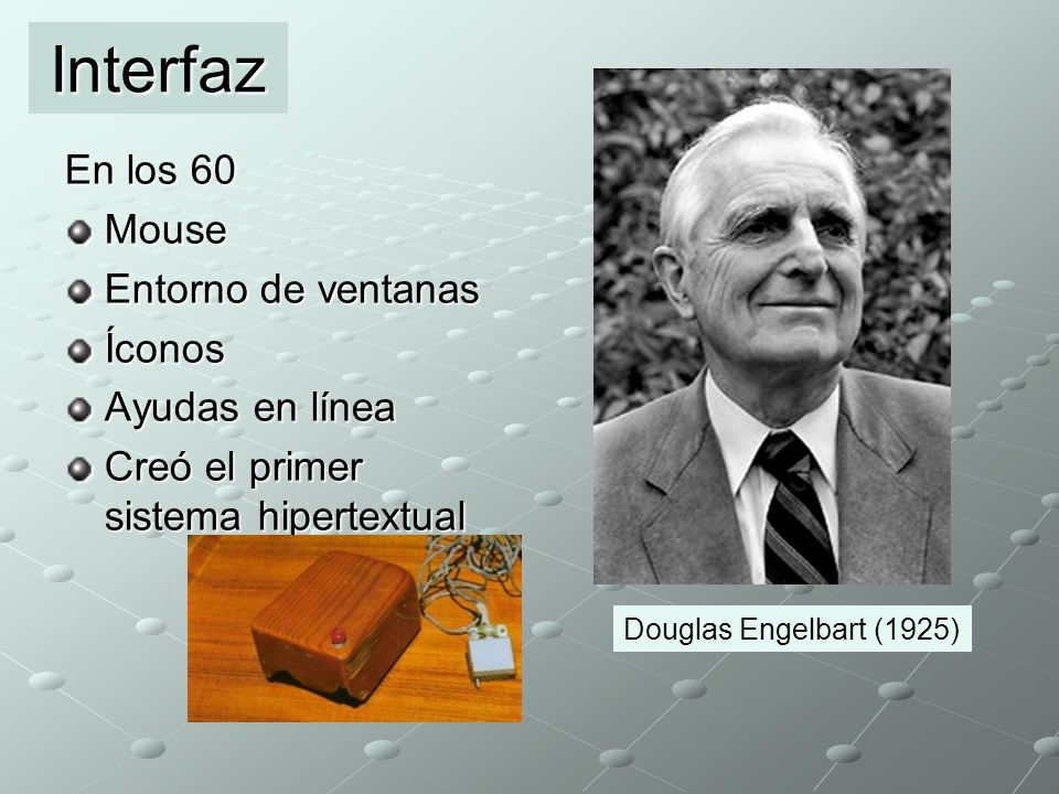 Interfaz En los 60 Mouse Entorno de ventanas Íconos Ayudas en línea