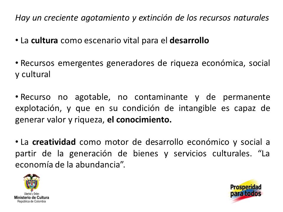 Hay un creciente agotamiento y extinción de los recursos naturales