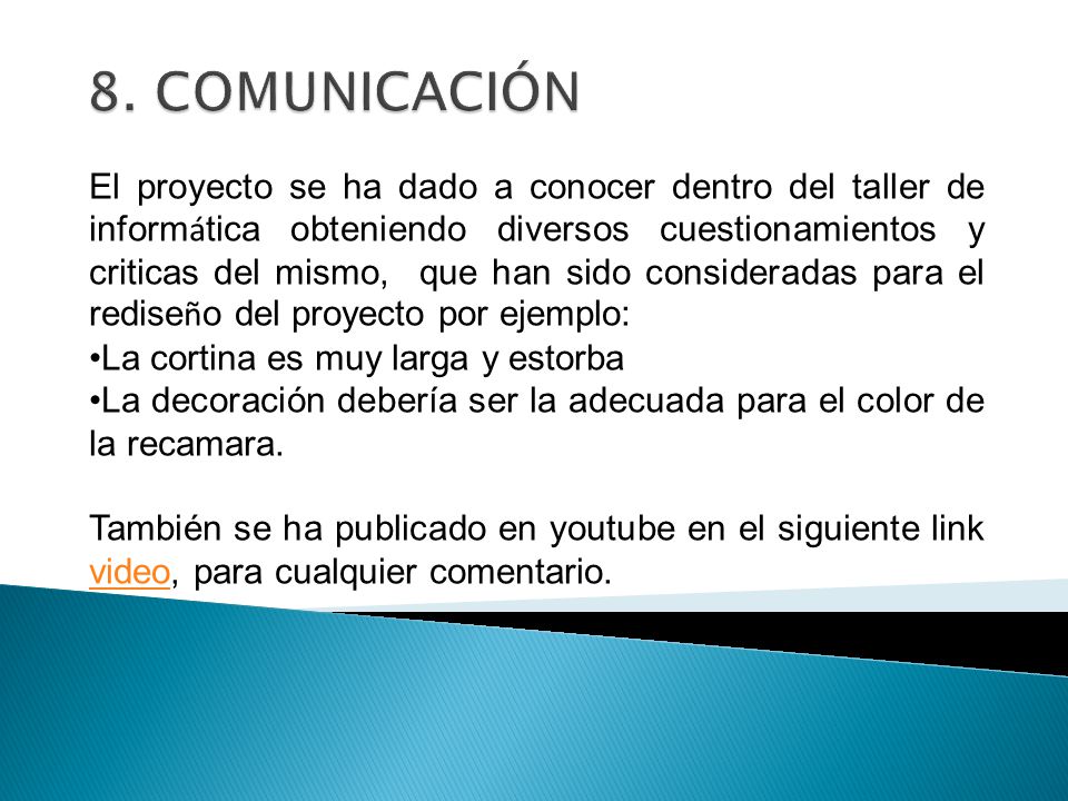 8. COMUNICACIÓN