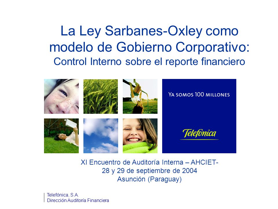 La Ley Sarbanes-Oxley como modelo de Gobierno Corporativo:
