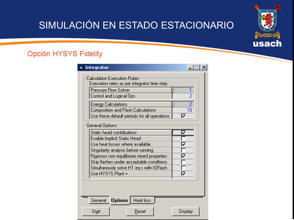 Tutorial dinámico en HYSYS 3.01