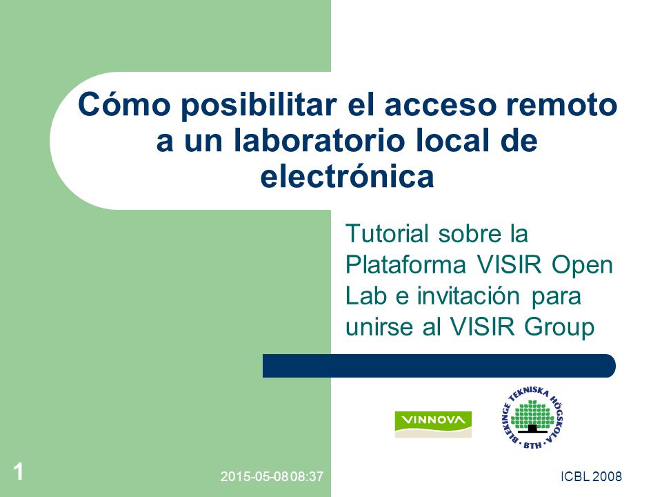 Cómo posibilitar el acceso remoto a un laboratorio local de electrónica