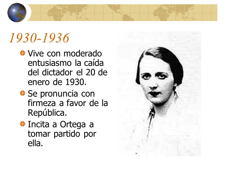 Vive con moderado entusiasmo la caída del dictador el 20 de enero de Se pronuncia con firmeza a favor de la República.