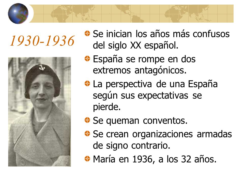 Se inician los años más confusos del siglo XX español.