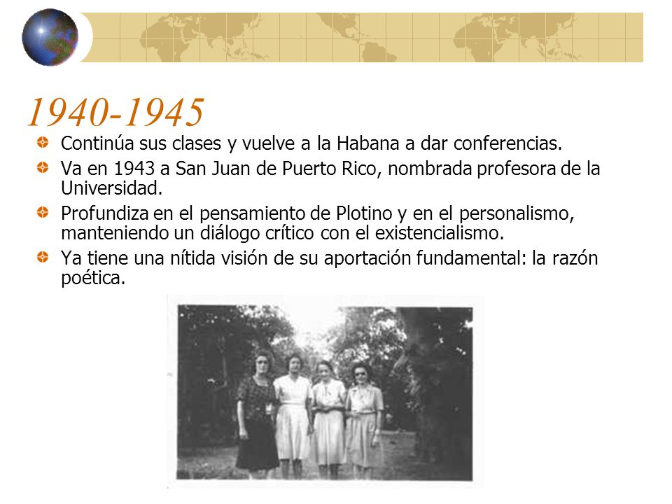 Continúa sus clases y vuelve a la Habana a dar conferencias.