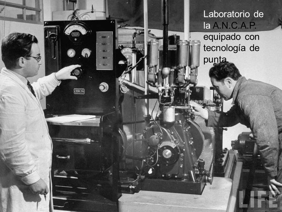 Laboratorio de la A.N.C.A.P. equipado con tecnología de punta.