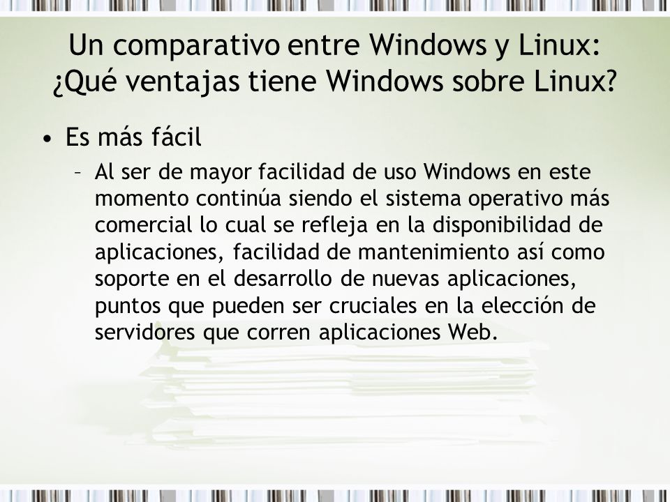 Un comparativo entre Windows y Linux: ¿Qué ventajas tiene Windows sobre Linux