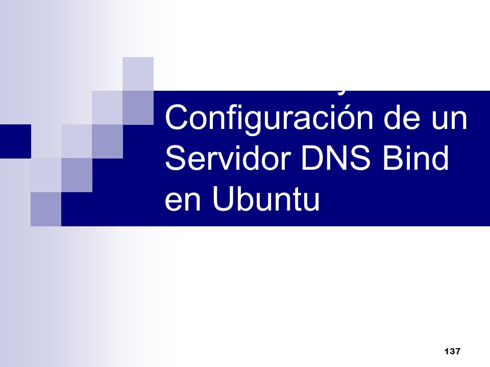 Instalación y Configuración de un Servidor DNS Bind en Ubuntu