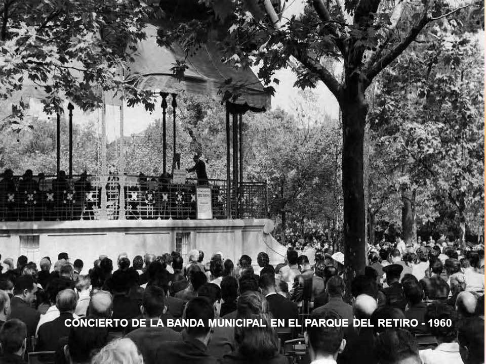 CONCIERTO DE LA BANDA MUNICIPAL EN EL PARQUE DEL RETIRO