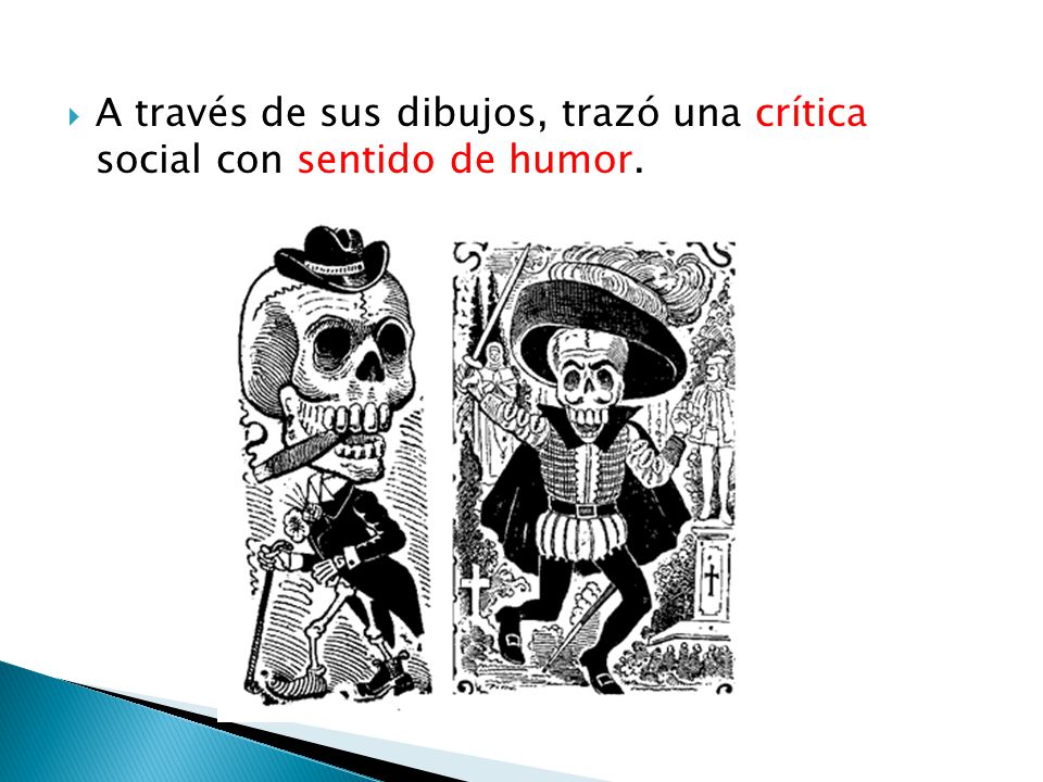 A través de sus dibujos, trazó una crítica social con sentido de humor.