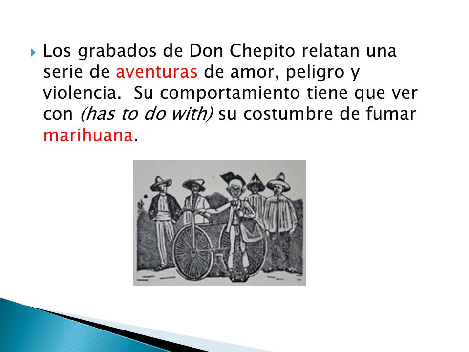 Los grabados de Don Chepito relatan una serie de aventuras de amor, peligro y violencia.