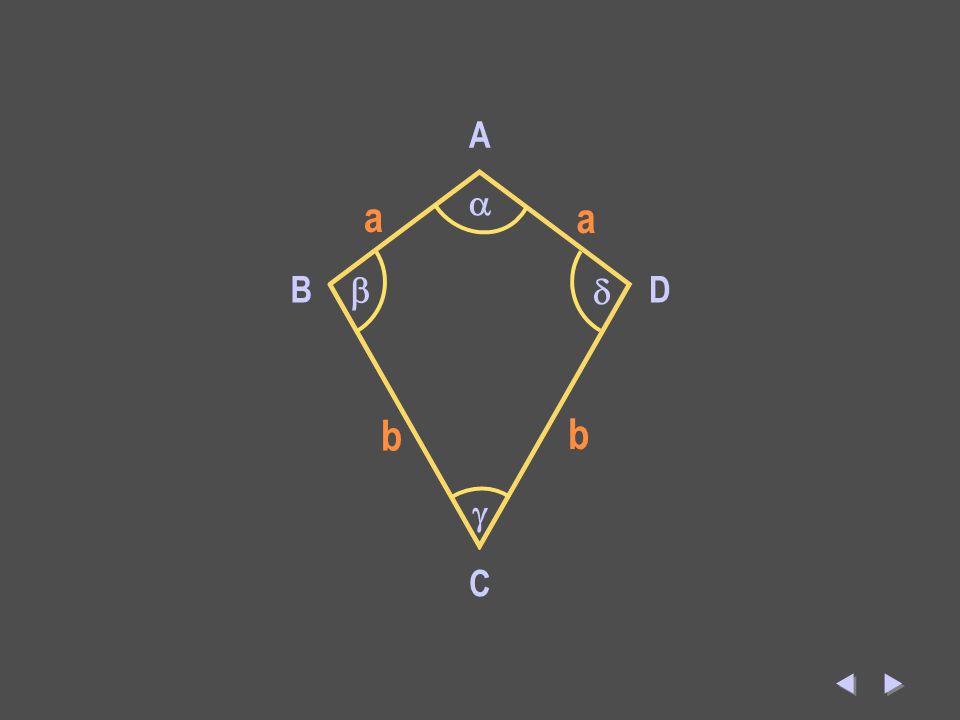 Bezeichnung A  a a B   D b b  C  