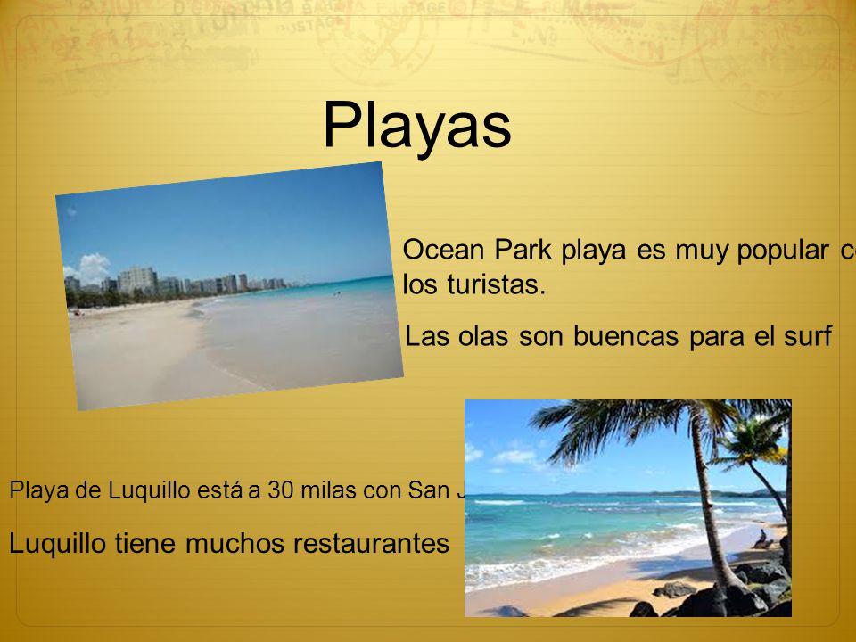 Playas Ocean Park playa es muy popular con los turistas.