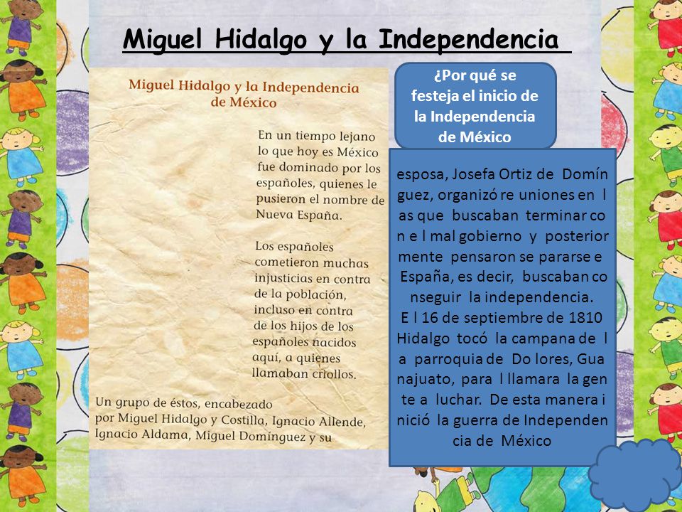 ¿Por qué se festeja el inicio de la Independencia de México