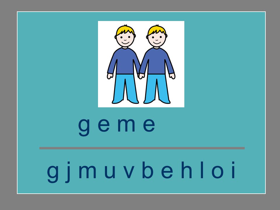 g e m e l o s g j m u v b e h l o i
