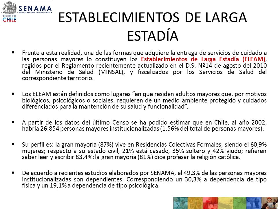 ESTABLECIMIENTOS DE LARGA ESTADÍA