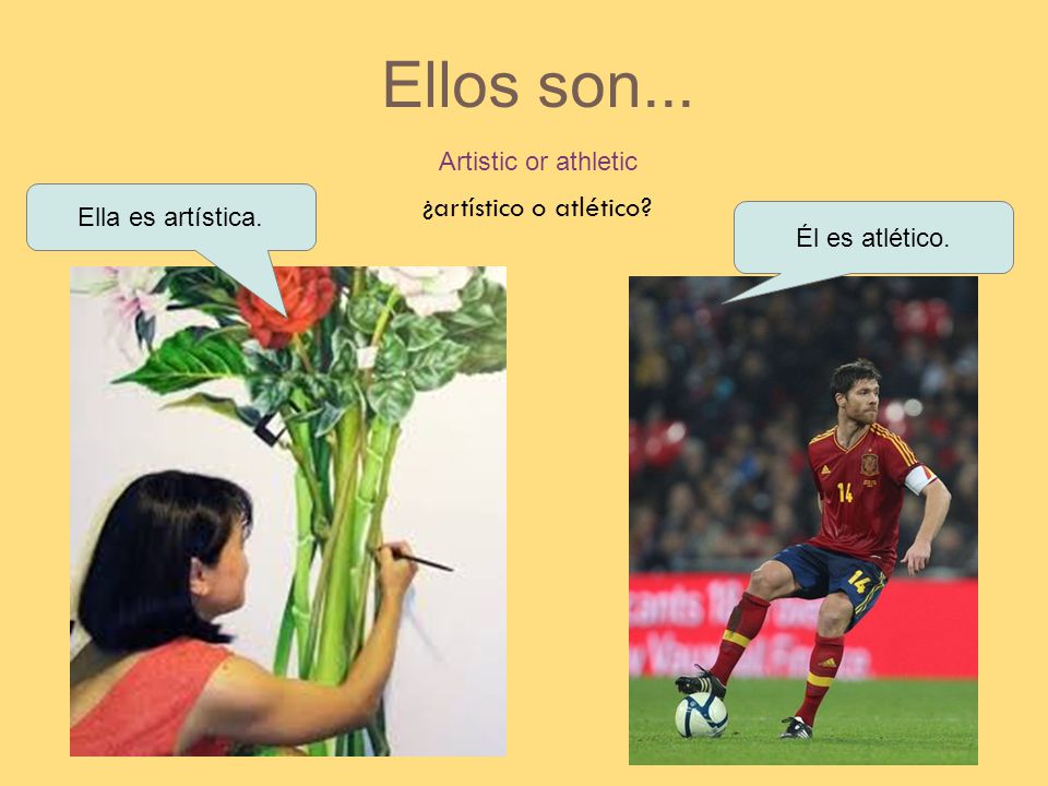 Ellos son... ¿artístico o atlético 2424 Artistic or athletic