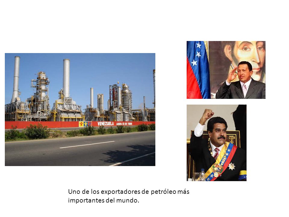 Uno de los exportadores de petróleo más importantes del mundo.